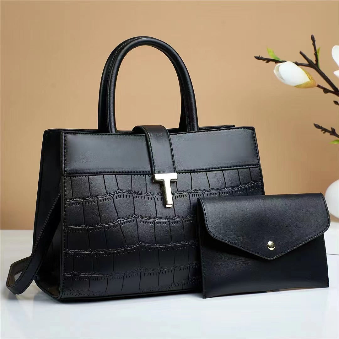 Wholesale PU Pure Color Mother Bag